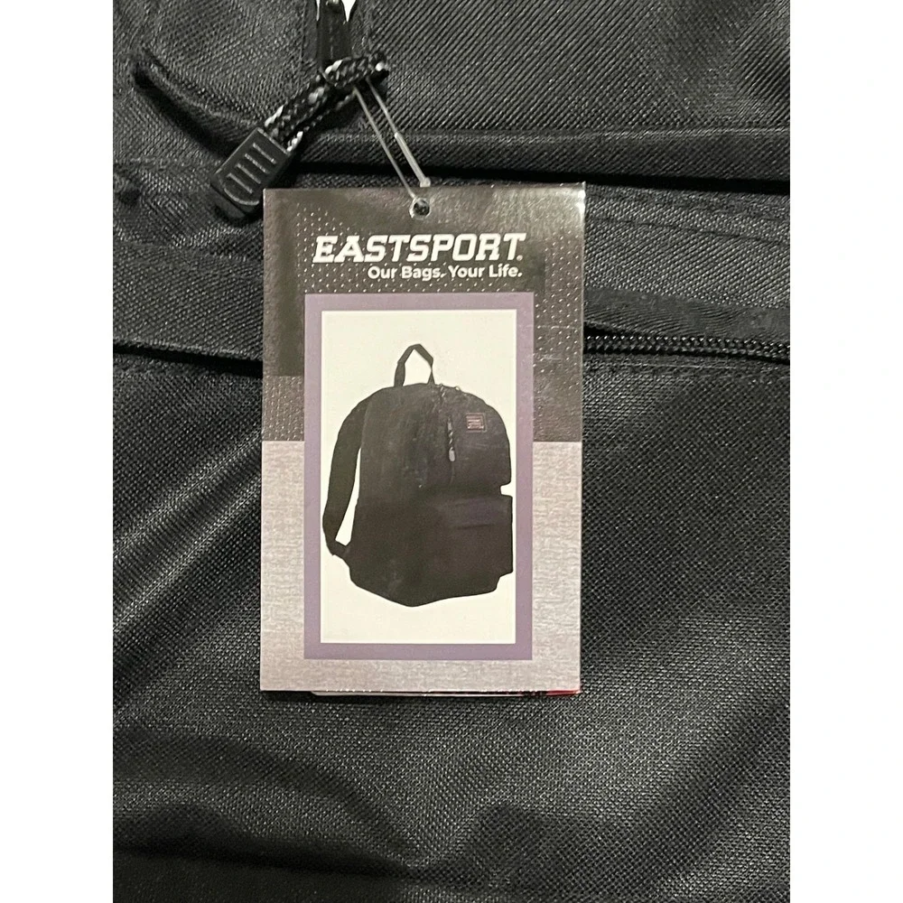 EASTSPORT Multi-Purpose Millennial Tech‎ Backpack, Black NEW